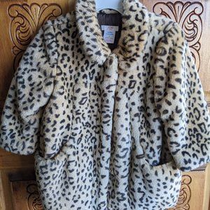 Kids Faux Fur Coat